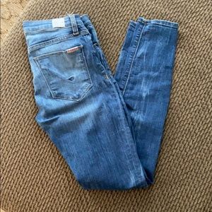 Lighter wash Hudson jeans